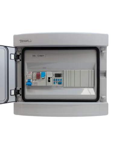 Cuadro Eléctrico Motor e Iluminación 12V AC PRO Alta Resistencia | Contactor Motor