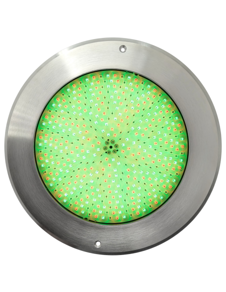 Foco LED RGB Piscina Ø28 cm 35W | Acero Inox Airless