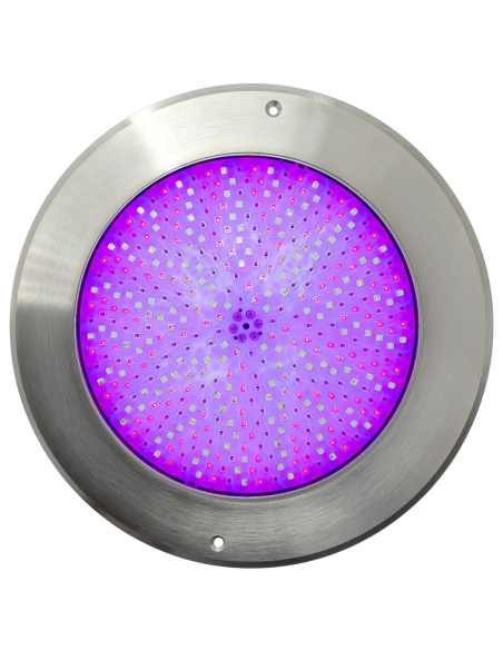 Foco LED RGB Piscina Ø28 cm 35W | Acero Inox Airless