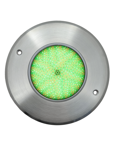 Foco LED RGB Piscina Ø16 cm 10W 4 Hilos | Acero Inoxidable