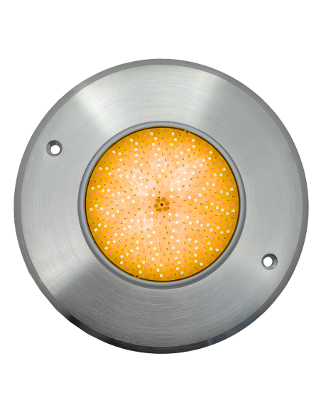 Foco LED RGB Piscina Ø16 cm 10W 4 Hilos | Acero Inoxidable
