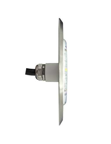 Foco LED Piscina Ø11 cm 6W Blanco Cálido o Frío | Acero Inox