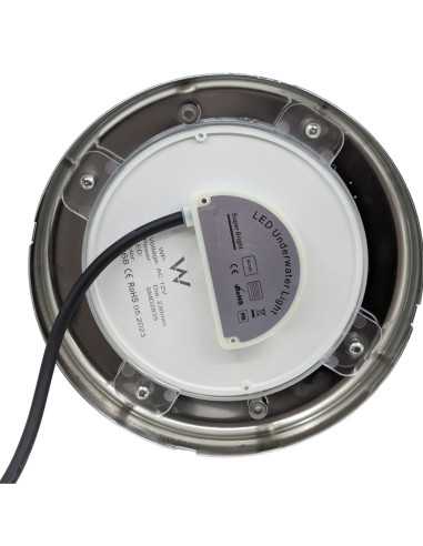 Foco LED Piscina Ø15 cm Blanco Cálido o Frío | Acero Inox