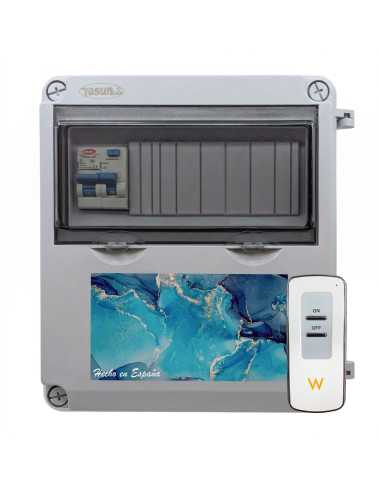 Cuadro eléctrico iluminación 12V DC| Warmpool