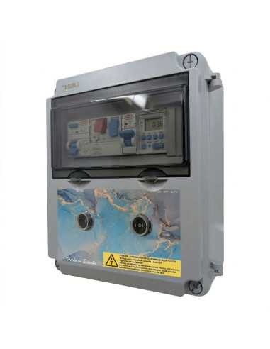 Cuadro Eléctrico Motor e Iluminación 12V AC | Control Automático y Seguro