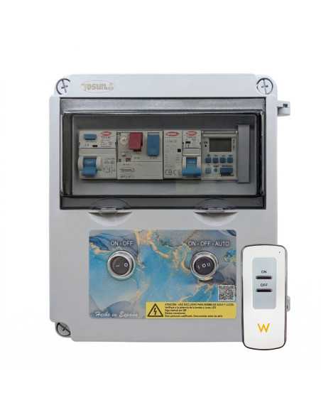 Cuadro Eléctrico Motor e Iluminación 12V AC PRO | Contactor Motor