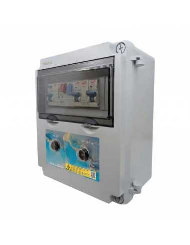 Cuadro Eléctrico Motor e Iluminación 12V AC | Contactor Clorador