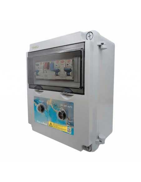 Cuadro Eléctrico Motor e Iluminación 12V AC | Contactor Clorador