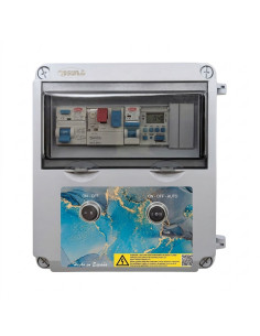 Cuadro Eléctrico Motor e Iluminación 12V DC | Transformador, Guardamotor 2