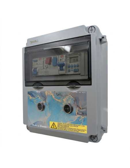 Cuadro Eléctrico Motor e Iluminación 12V DC | Transformador, Guardamotor