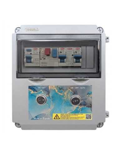 Cuadro Eléctrico Motor e Iluminación 12V DC | Contactor Clorador