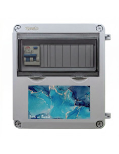 Cuadro Iluminación Transformador 12V AC con protección | Warmpool 2