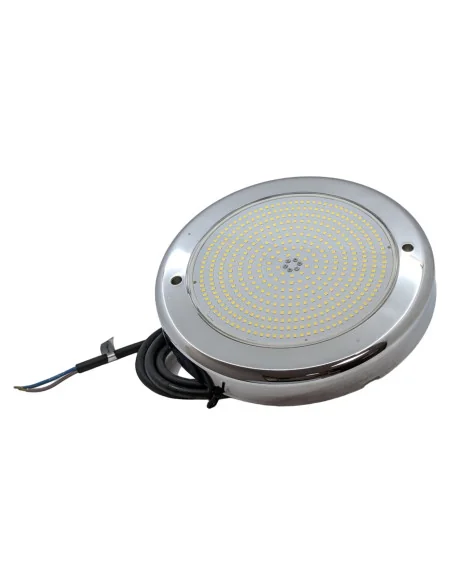 Foco LED Ø23cm de Superficie 12V AC Blanco Gama Premium Acero 316