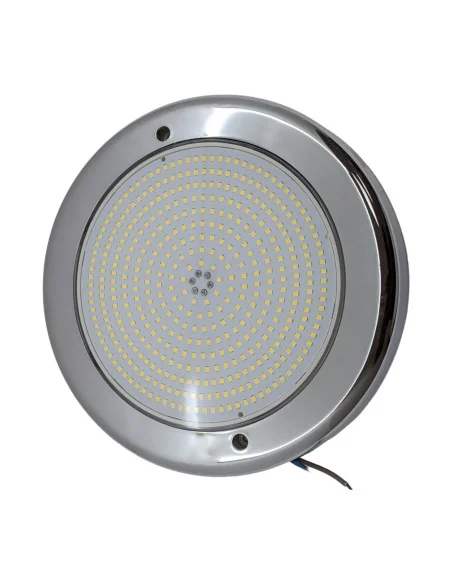 Foco LED Ø23cm de Superficie 12V AC Blanco Gama Premium Acero 316