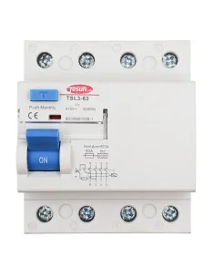 Diferencial Trifásico TSL3-63 30mA Tipo A | Tosunlux