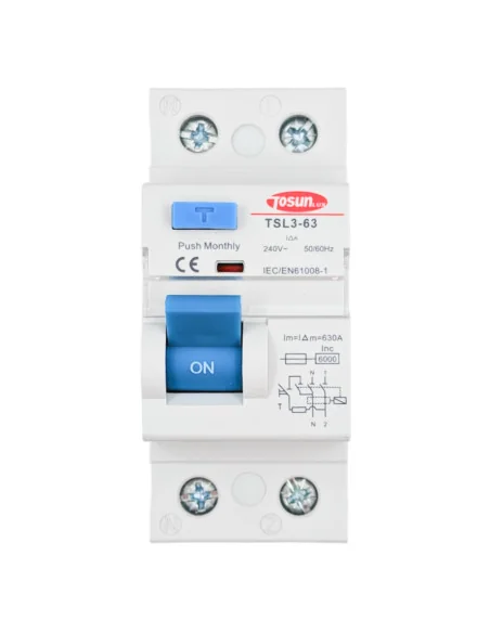 Interruptor Diferencial 40-64A 2P 30mA 6KA tipo A