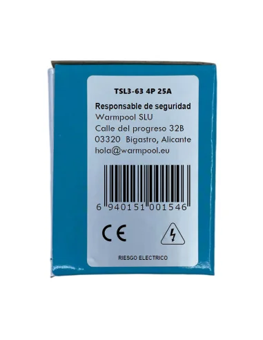 Diferencial Trifásico TSL3-63 30mA 6000A | Protección AC Tosunlux