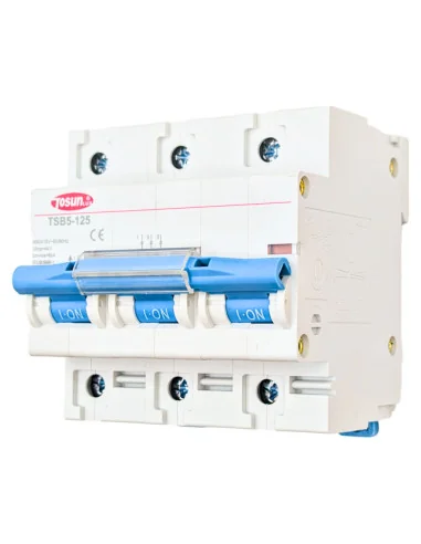 Interruptor Magnetotérmico 3P 80-125A Curva C | TSB5-125
