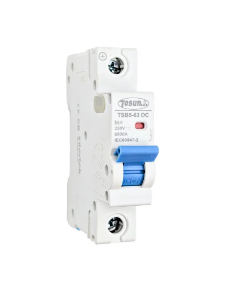 Interruptor Magnetotérmico Fotovoltaico TSB5-63DC 16-63A Monofásico 1P