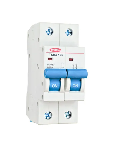 Interruptor Magnetotérmico TSB4-125 2P 125A | Tosun