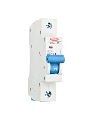 Disyuntor Miniatura TSB4-125 1P Tosun | Protección hasta 125A