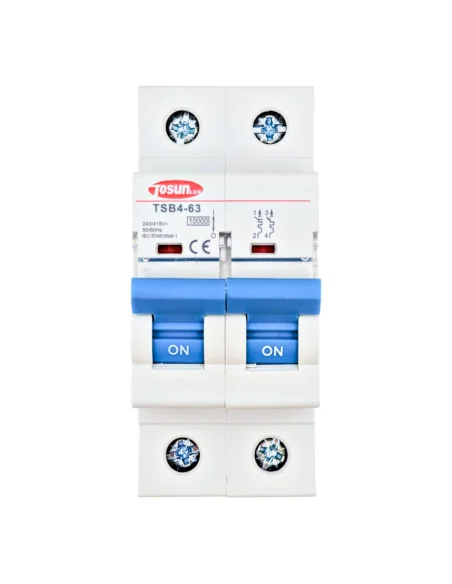Interruptor Magnetotérmico TSB4-63 10-63A Bipolar 2P 10kA