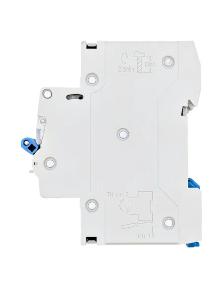 Interruptor Magnetotérmico TSB4-63 10-63A Bipolar 2P 10kA