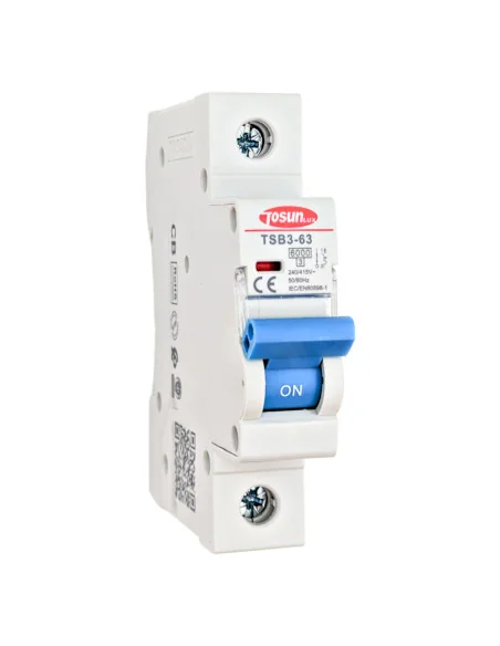 Interruptor Magnetotérmico TSB3-63 6-50A Monofásico 1P 10kA
