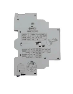 Contacto Auxiliar Lateral AD0110 para Guardamotor MP2 Tosunlux 2