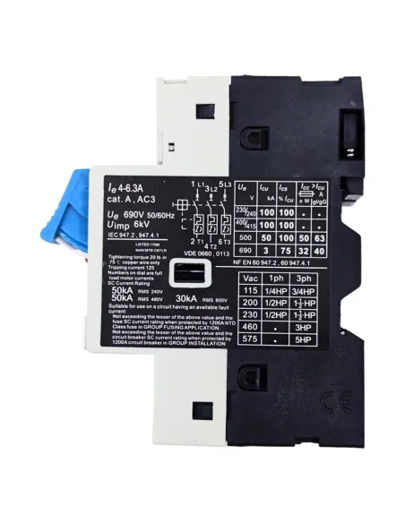 Disyuntor Guardamotor MP2 1-32A 3P