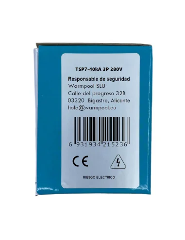 Protector de Sobretensiones TSP7-40 Tosunlux 40kA para Sistemas Fotovoltaicos