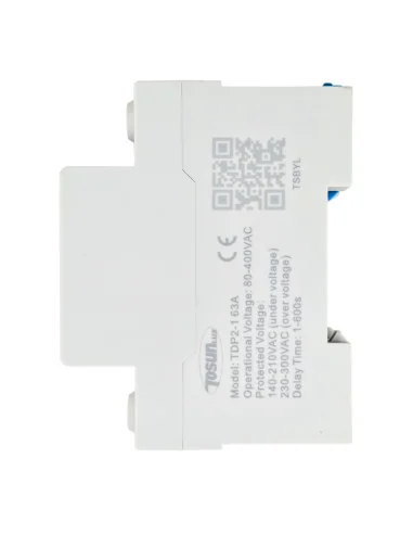 Protector Digital TDP2 con Rearme Automático 40A | Sobretensiones