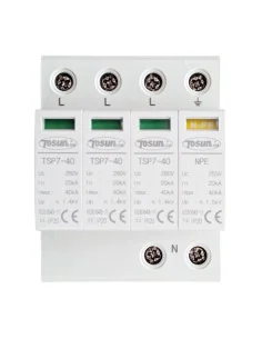 Protector Sobretensiones Transitorias 3P+NPE AC 40kA