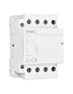 Contactor Modular 3P NO 25A y 63A | 230V AC Carril DIN 2