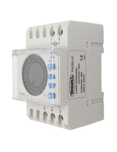 Interruptor Temporizador Digital con Pantalla | 230V 16A Tosunlux