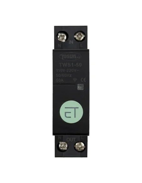 Interruptor Disyuntor Inteligente WiFi 1P 50A