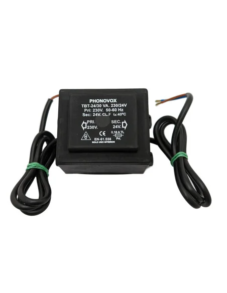PHONOVOX TBT-24/30 VA | Transformador Interior 230V a 24V