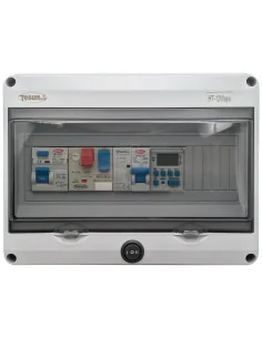 Cuadro Eléctrico Básico Clorador para Piscina | Control Seguro