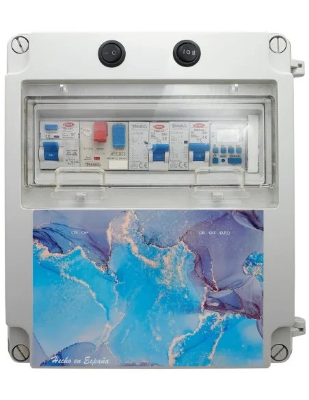 Cuadro Eléctrico Motor e Iluminación 12V AC Completo