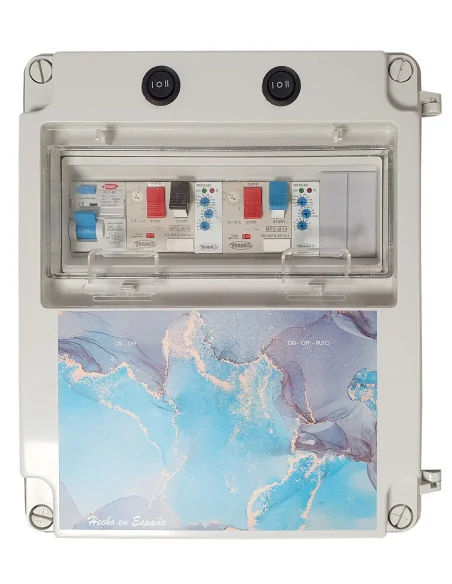 Cuadro Piezoeléctrico para 2 Bombas
