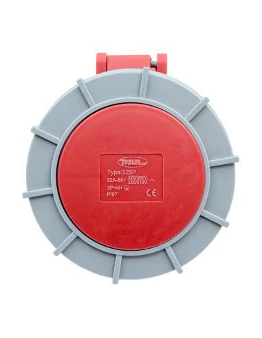 Conector Clavija Hembra 3P+N+T| Alta Seguridad y Durabilidad