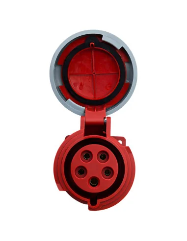 Conector Clavija Hembra 3P+N+T| Alta Seguridad y Durabilidad