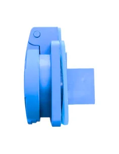 Enchufe Schuko Empotrable Azul | Monofásico