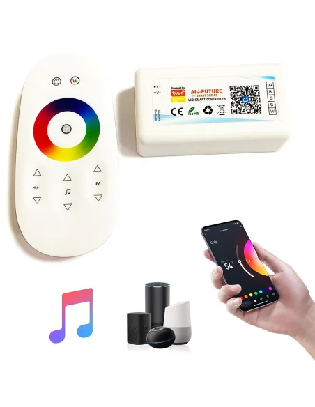 Control Remoto WiFi para iluminación RGB y RGBW
