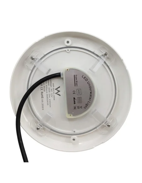 Foco LED Ø23 cm de Superficie 12V AC Blanco Gama Premium