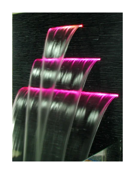 Cascada Acrílica LED y Control Remoto varios tamaños